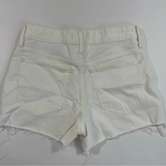 New Madewell Relaxed Denim Shorts Tile White - Picture 4 of 9